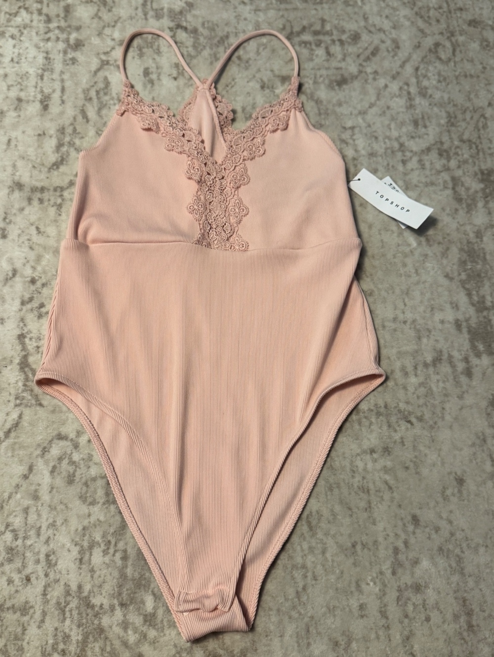 TOPSHOP Pink BNWT Bodysuit